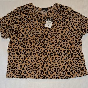 Cheetah Print crop top